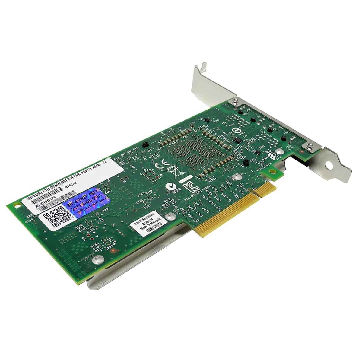 IBM X540-T2 Dual-Port 10Gb Ethernet PCI-Express x8 Converged Network Adapter 49Y7972 FP IBM X540-T2 Dual-Port 10Gb Ethernet PCI-Express x8 Converged Network Adapter 49Y7972 FP