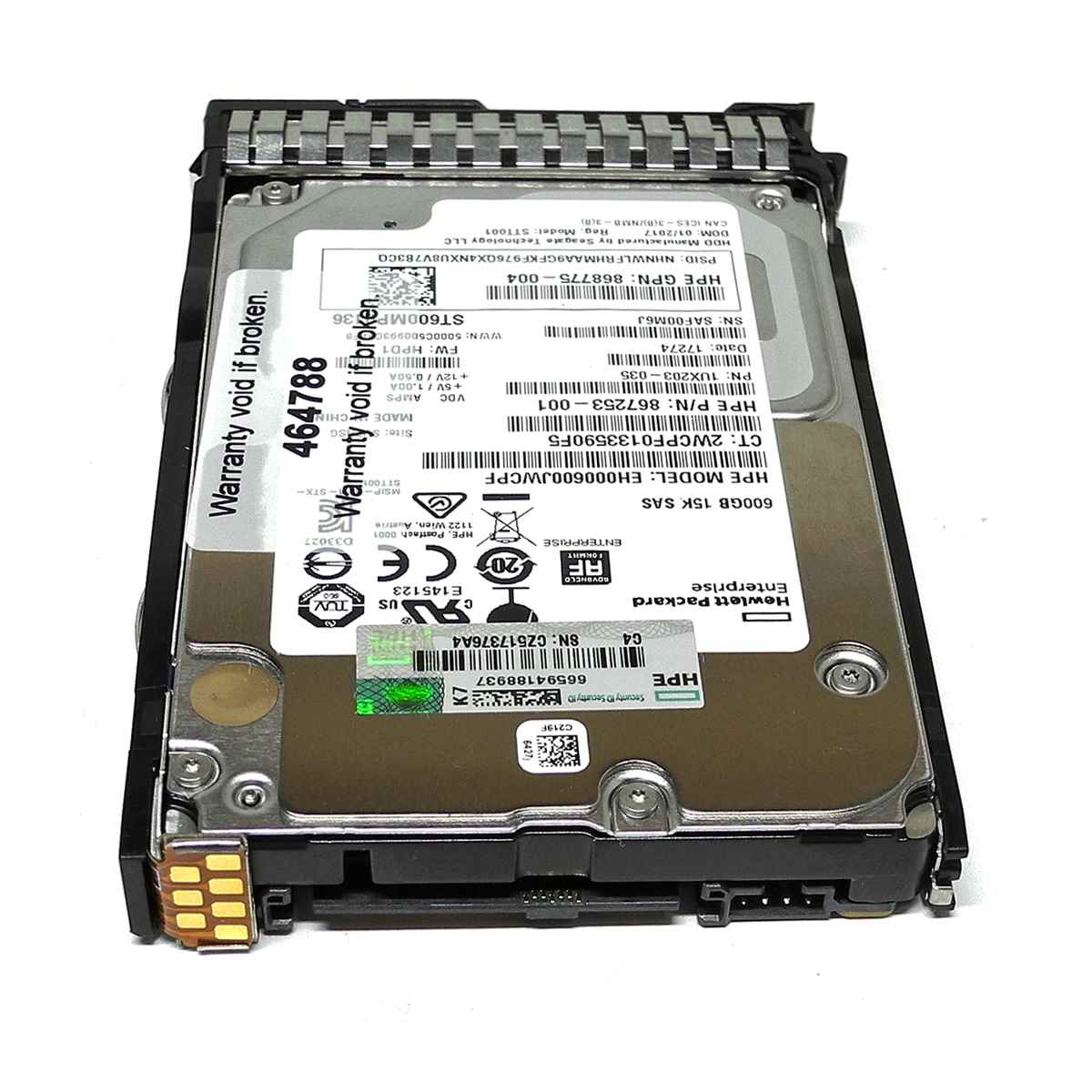 HP 600GB 2.5“ 12G 15K SAS HDD/Festplatte mit Rahmen für G9/G10 Server 870797-001 HP 600GB 2.5“ 12G 15K SAS HDD/Festplatte mit Rahmen für G9/G10 Server 870797-001