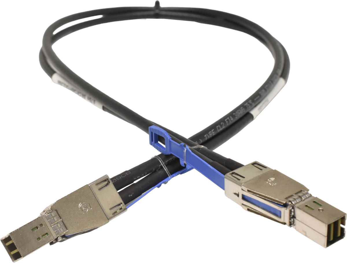 Fujitsu External Mini SAS Kabel SFF-8644 / SFF-8644 0.75m CA72314-0701 10123781-2008LF