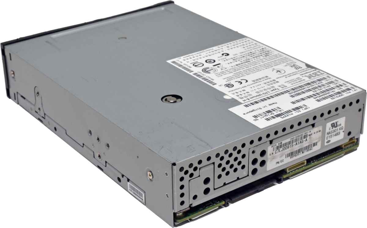 IBM LTO Ultrium 6-H LTO-6 35P2192 2,5/6,25 TB SAS 6G Tape Drive IBM LTO Ultrium 6-H LTO-6 35P2192 2,5/6,25 TB SAS 6G Tape Drive