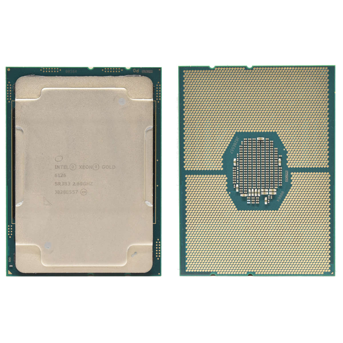 Intel Xeon Gold 6126 Processor 12-Core 19,25MB Cache 2.60GHz LGA3647 SR3B3