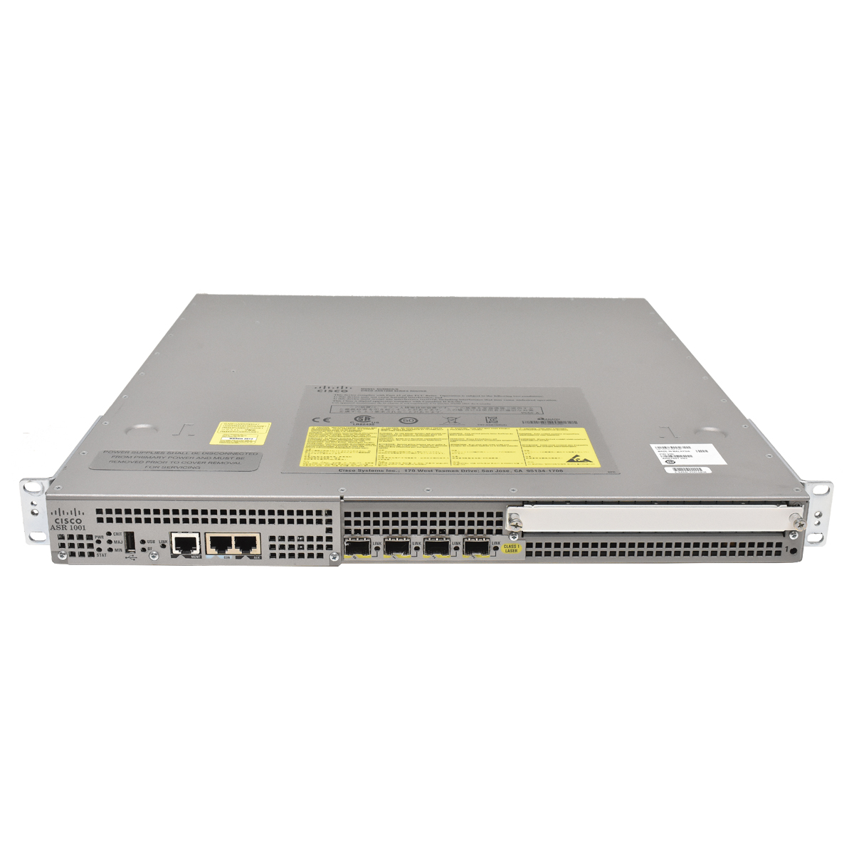 Cisco ASR1001 68-3376-20 Cisco-ASR 1000 Series Router 4x SFP Cisco ASR1001 68-3376-20 Cisco-ASR 1000 Series Router 4x SFP