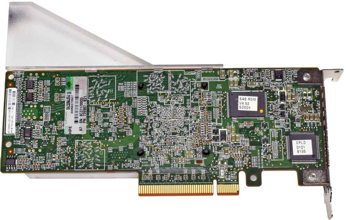 HP H240 Dual-Port 12Gb/s PCIe x8 SAS RAID Controller 726907-B21 726909-001 779134-001 LP HP H240 Dual-Port 12Gb/s PCIe x8 SAS RAID Controller 726907-B21 726909-001 779134-001 LP