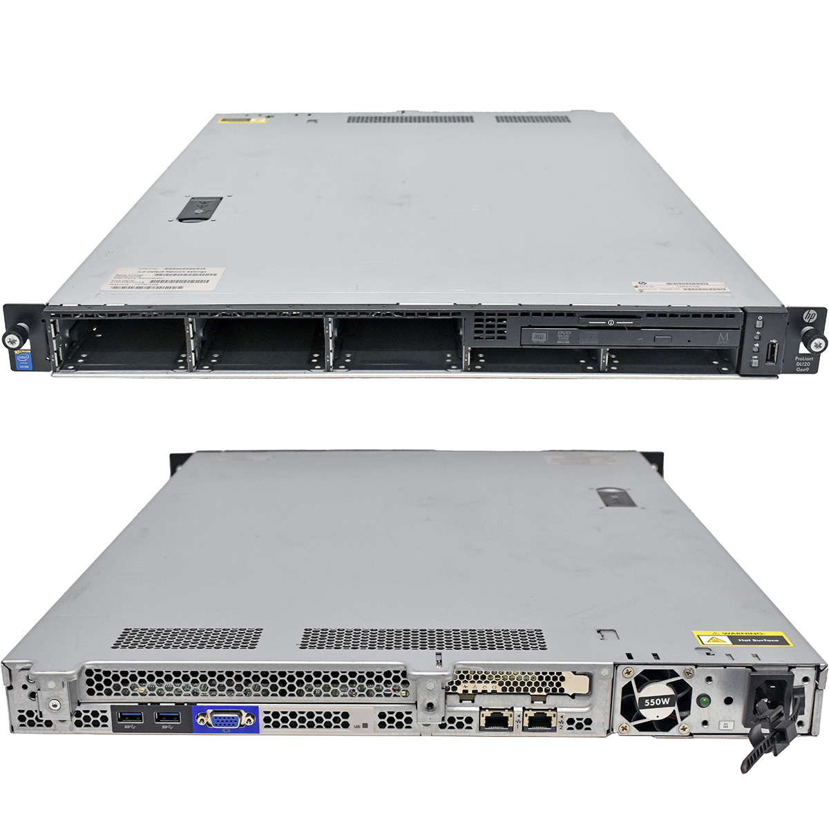 HP ProLiant DL120 G9 Gen9 2x E5-2620 v3 4C 2.40Ghz 16GB RAM 8x SFF H240 no HDD
