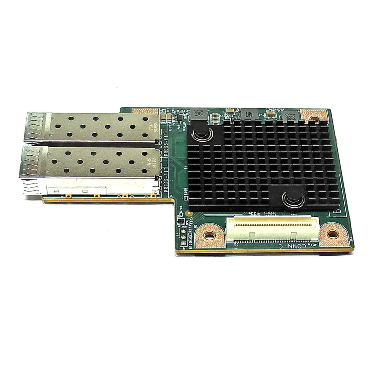 Quanta QCT OCP Dual-Port SFP+ Mezzanine Card for T42S-2U Server 3GS5BMA00E0 Quanta QCT OCP Dual-Port SFP+ Mezzanine Card for T42S-2U Server 3GS5BMA00E0