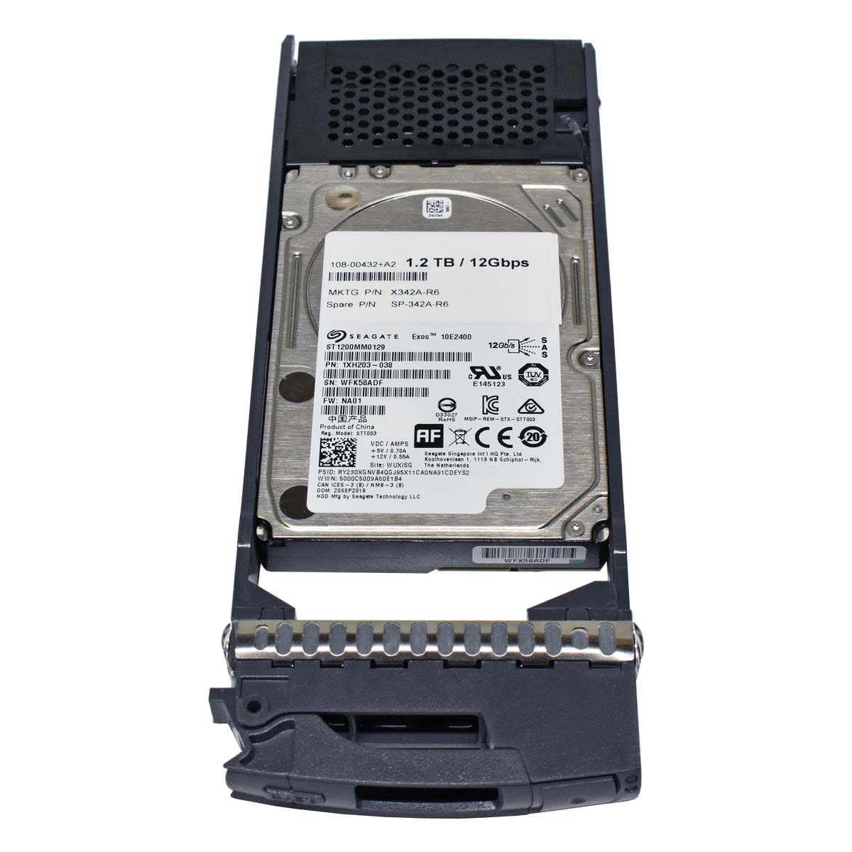 NetApp Seagate 1.2TB 2.5" 10K 12G SAS HDD Festplatte ST1200MM0129 Server Storage