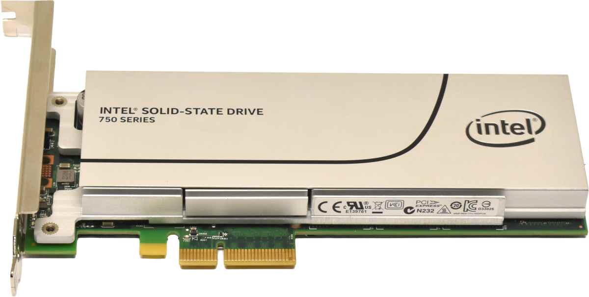 Intel SSD 750 Series 400GB PCIe3 x4 NMVe SSD Card SSDPEDMW400G4 FP Intel SSD 750 Series 400GB PCIe3 x4 NMVe SSD Card SSDPEDMW400G4 FP
