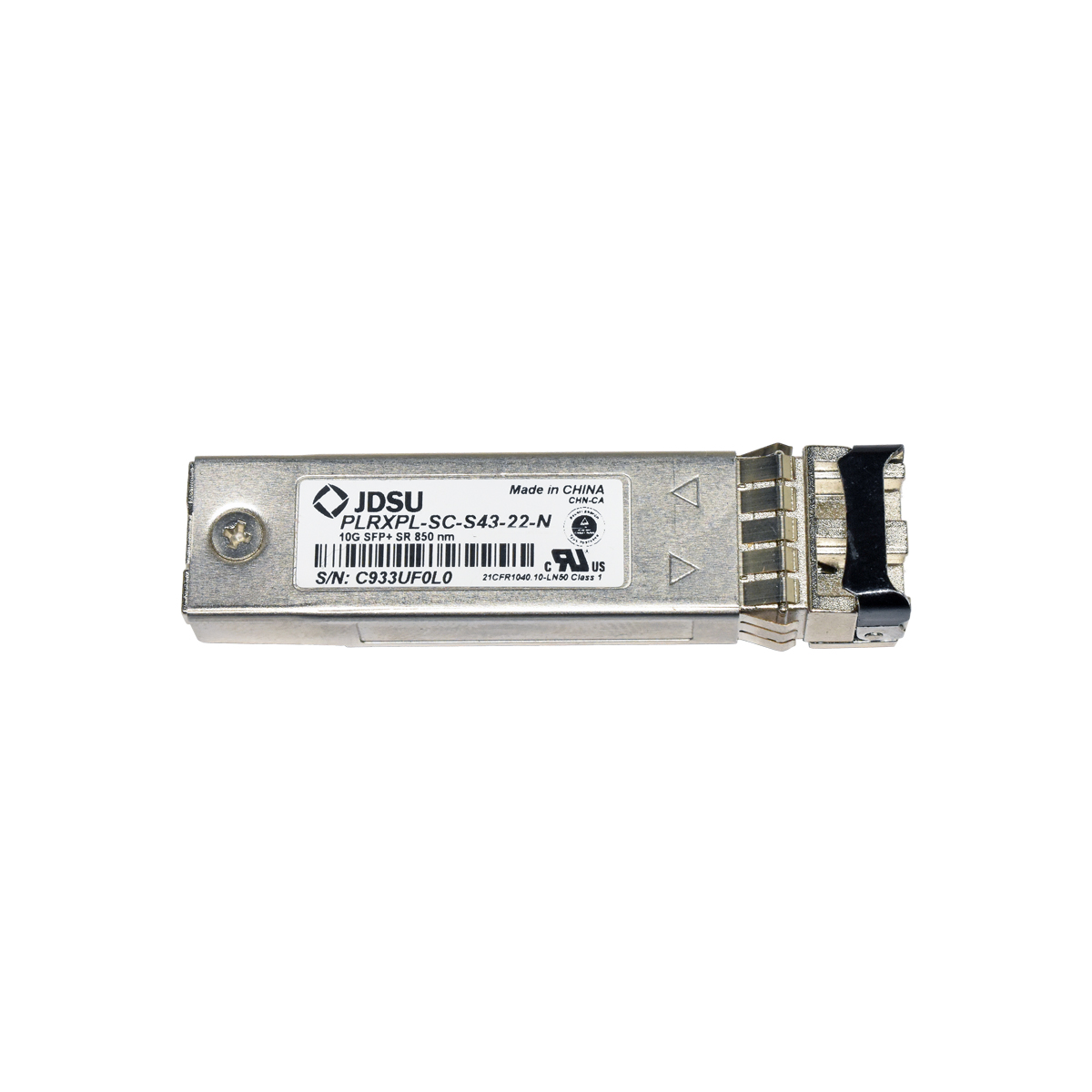 JDSU PLRXPL-SC-S43-22-N 10G SR 850nm Mini GBIC SFP+ Transceiver JDSU PLRXPL-SC-S43-22-N 10G SR 850nm Mini GBIC SFP+ Transceiver