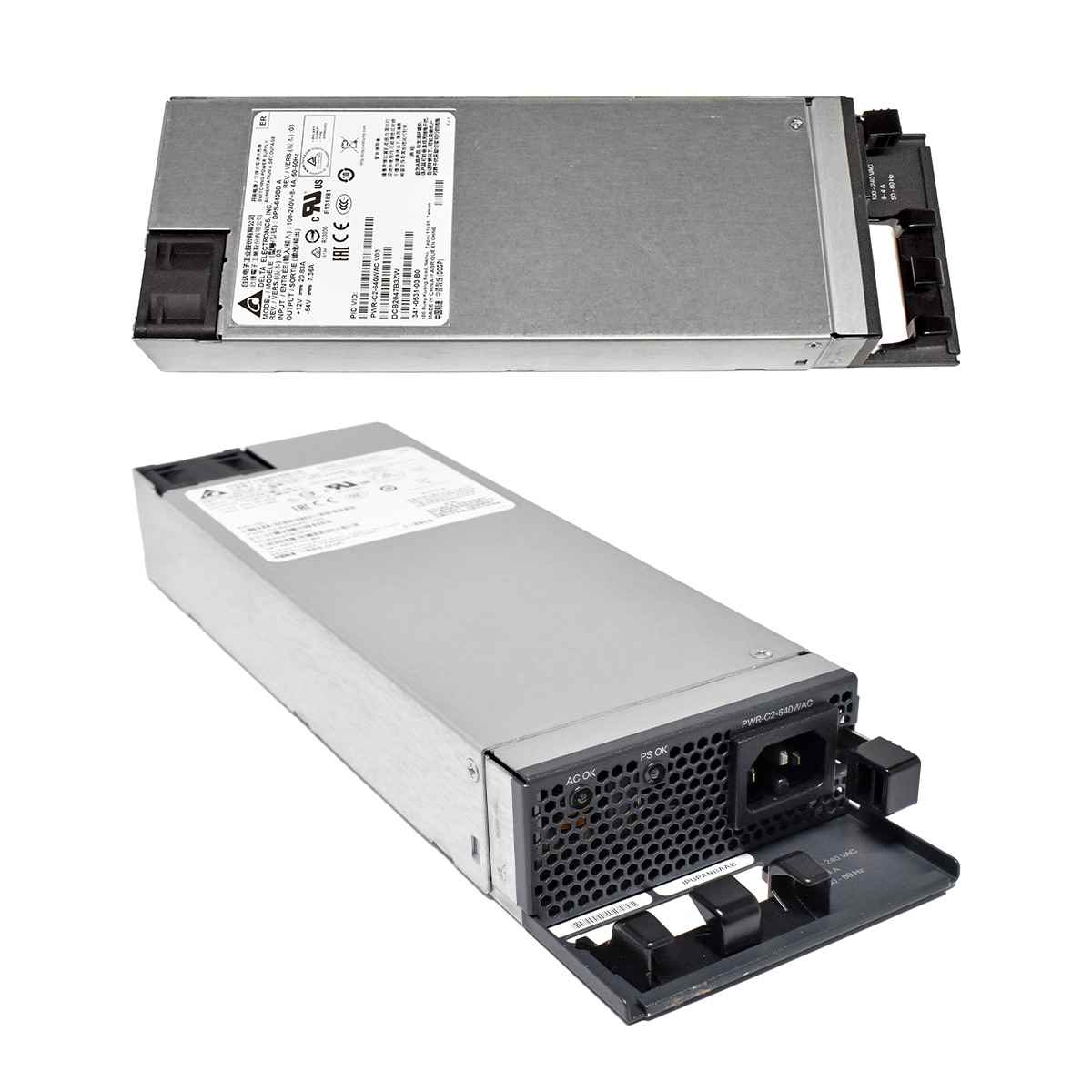 Cisco Delta Power Supply 640W PWR-C2-640WAC DPS-640BB A 341-0531-03 Cisco Delta Power Supply 640W PWR-C2-640WAC DPS-640BB A 341-0531-03