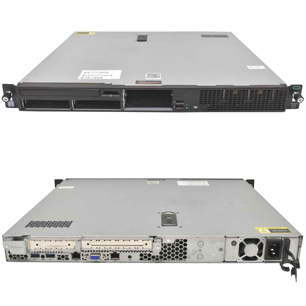 HP ProLiant DL20 Gen9 Server Intel E3-1230 V5 3,4 GHz CPU 16GB RAM 4x 2.5" B140i HP ProLiant DL20 Gen9 Server 1x Xeon E3-1240 V6 3,7 GHz QC CPU 16GB RAM DDR4 4x 2.5"