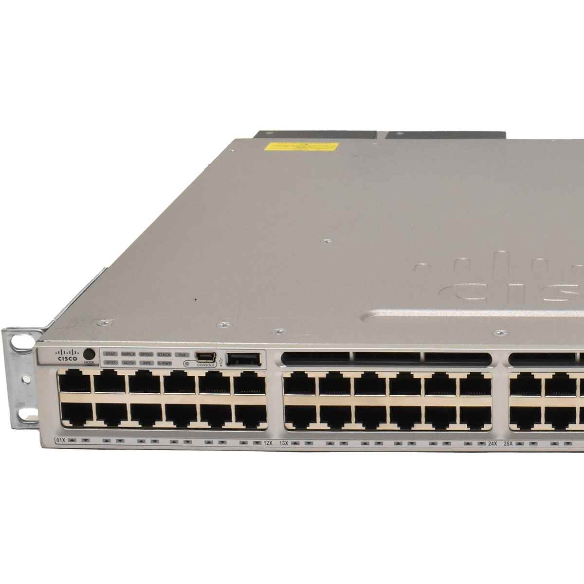 Cisco Catalyst WS-C3850-48F-L V05 48-Port PoE+ C3850-NM-4-1G Module Gbit Switch