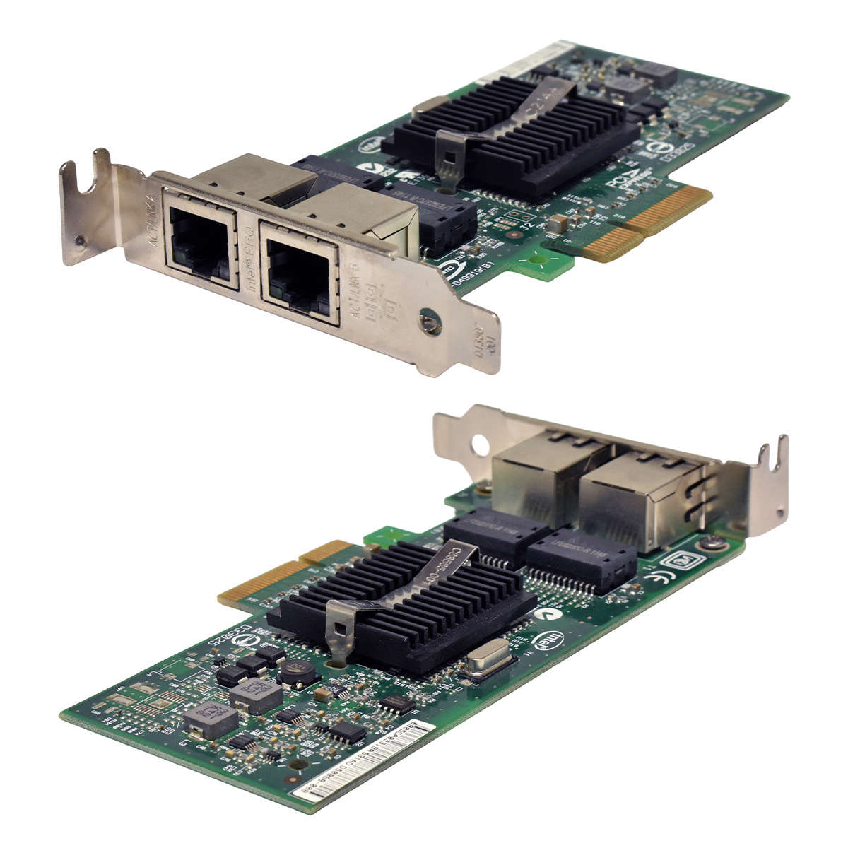 Intel-Pro-1000-PT-Dual-Port-EXPI9402PTBLK-868971-R-005.jpg Intel Pro/1000 PT Dual Port EXPI9402PTBLK 868971 RJ-45 GE Server Adapter PCIe x4 LP