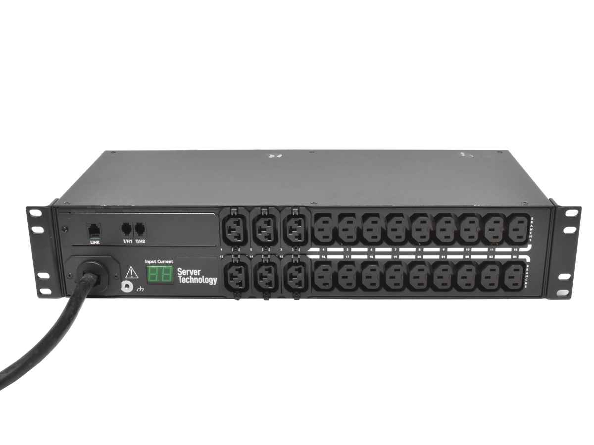 Server Technology PDU Smart Rack 24x Output (18x C13 / 6x Cx) Rack Ears C1L24SP-EPAA4A6 Server Technology PDU Smart Rack 24x Output (18x C13 / 6x Cx) Rack Ears C1L24SP-EPAA4A6