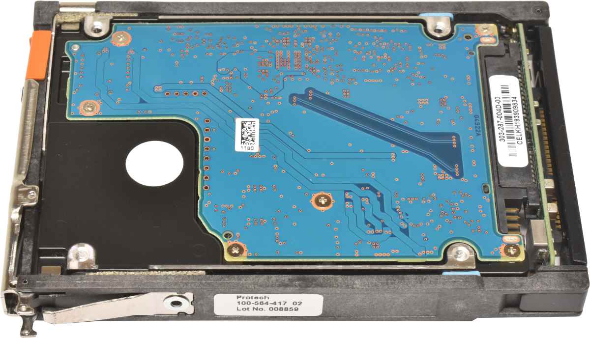 Dell EMC 1.8TB 2.5" 10K 12G SAS HDD Festplatte AL15SEB18EPY 118000770-01 mit EMC Rahmen