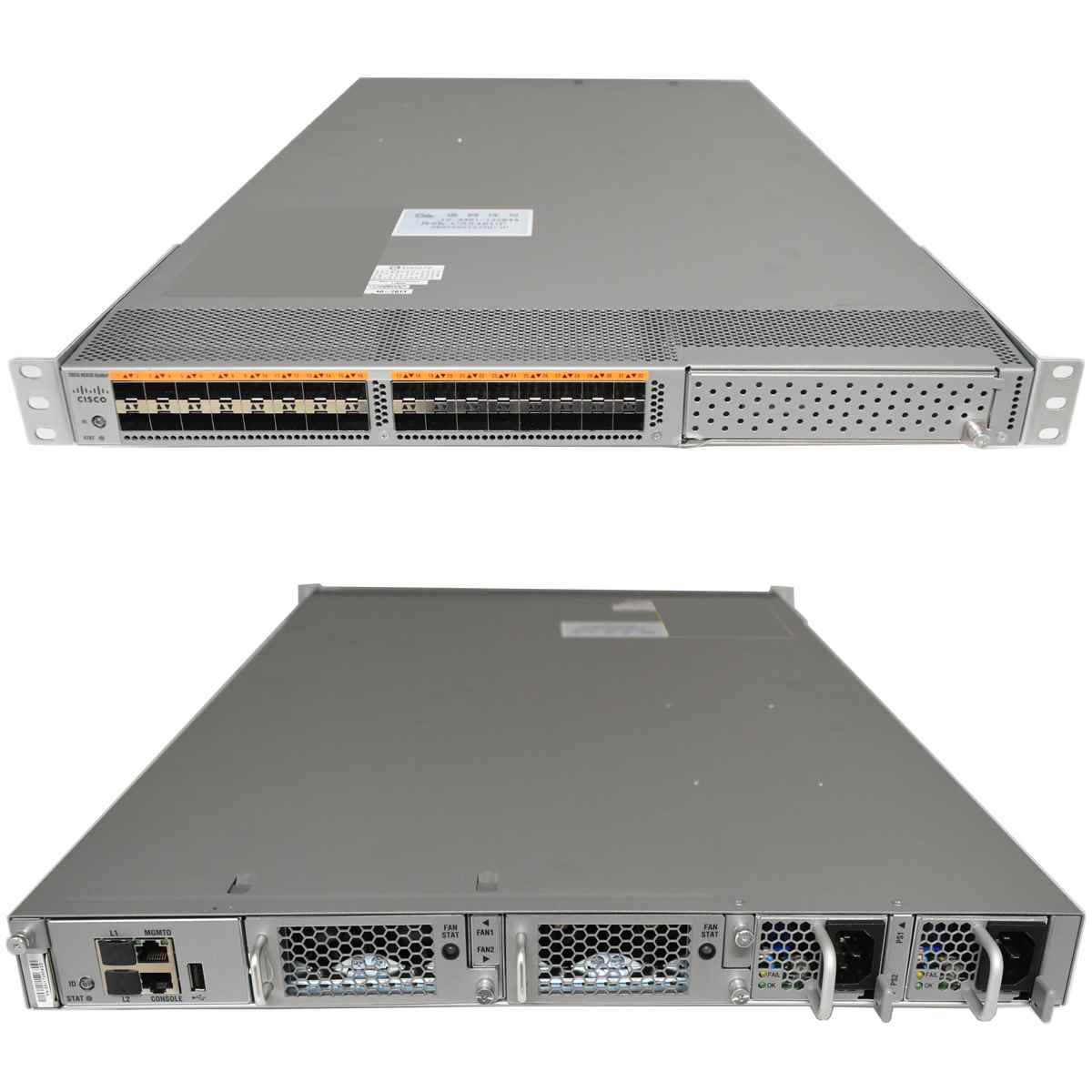 Cisco Nexus N5K-C5548UP 68-4157-01 32-Port FC Switch + 6 mini GBICs