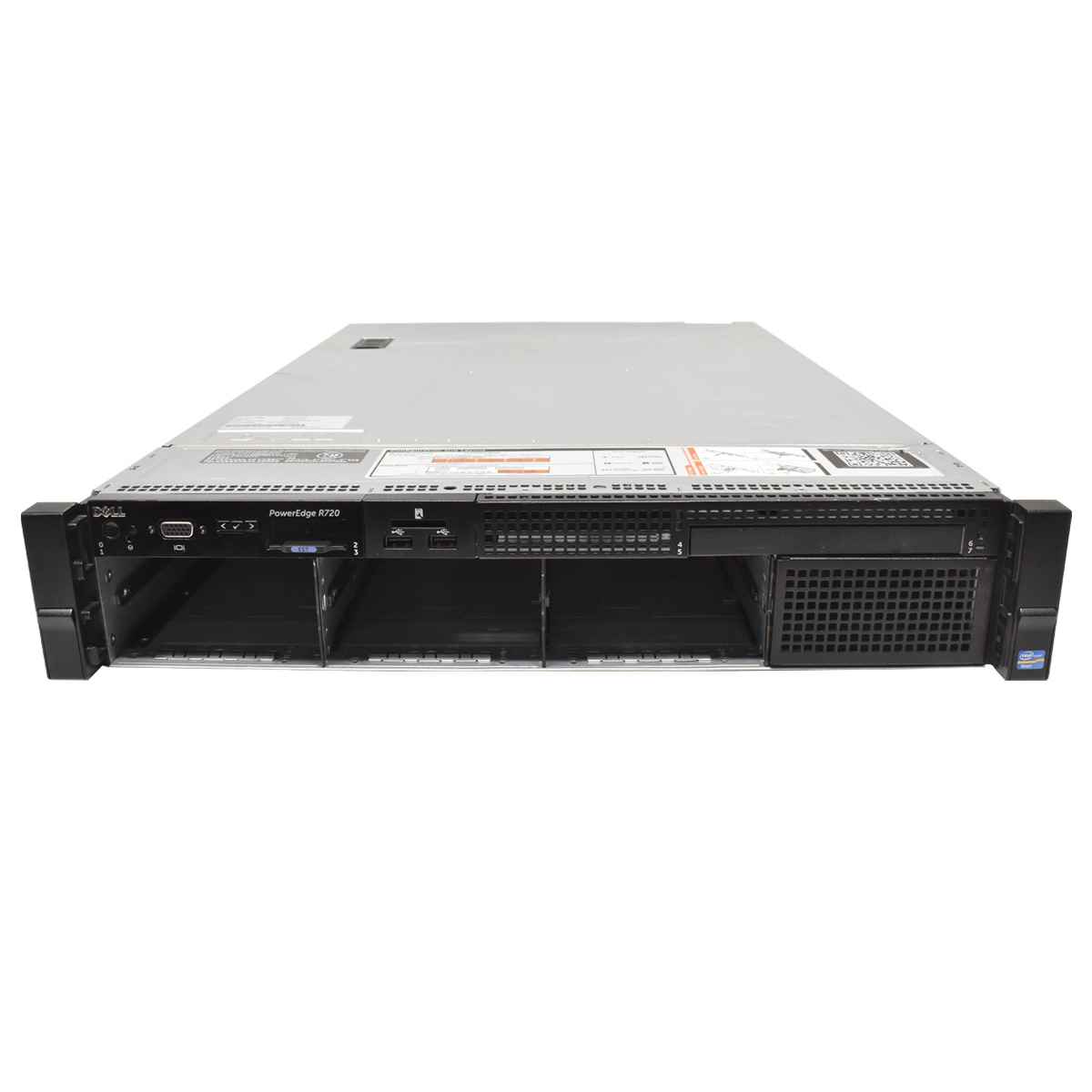 Dell PowerEdge R720 Rack Server 2U ohne CPU ohne RAM 2x Kühler 6x 3.5 Bay Dell PowerEdge R720 Rack Server 2U ohne CPU ohne RAM 2x Kühler 6x 3.5 Bay