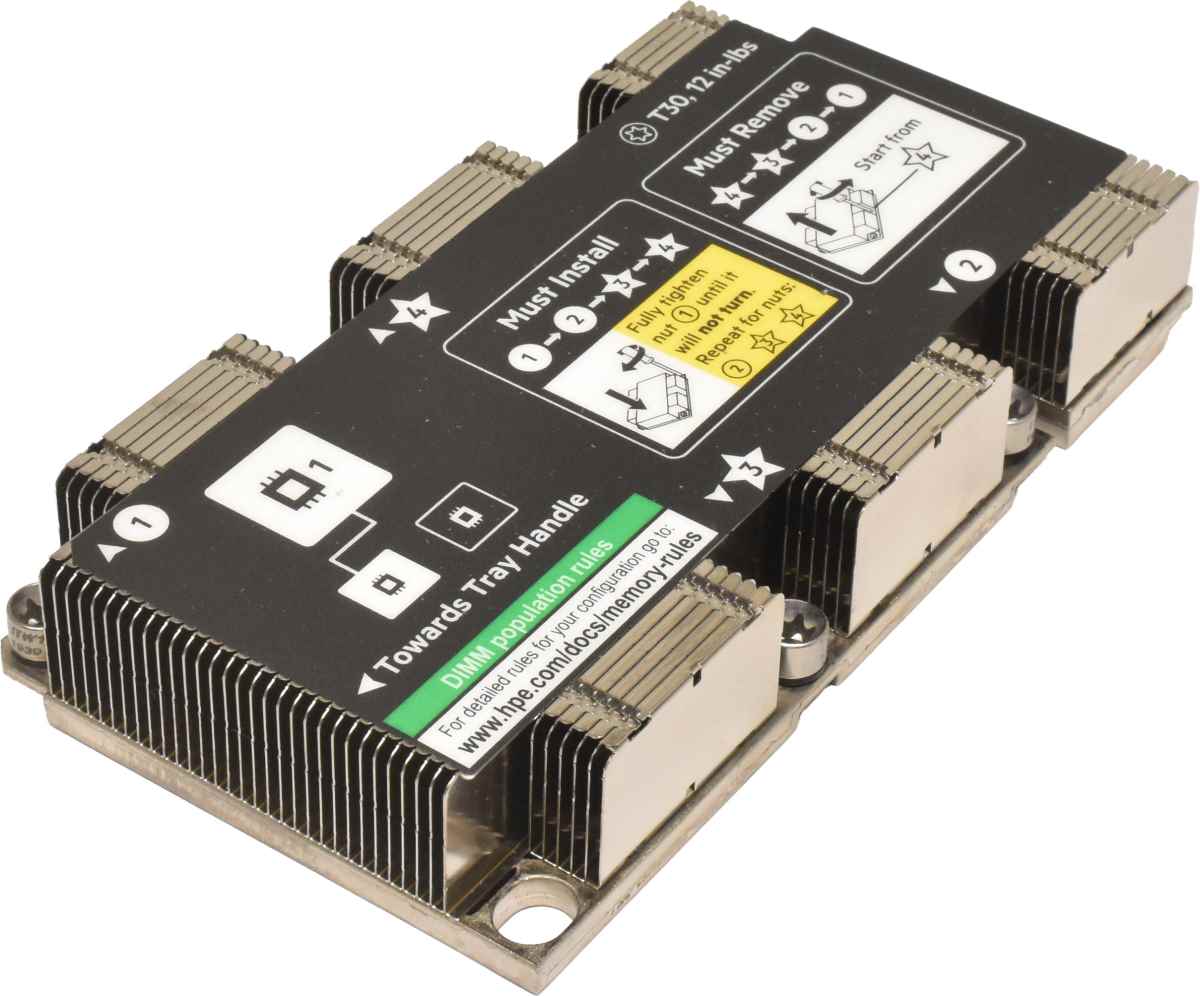 HP CPU Heatsink / Kühler für ProLiant XL170r, XL190r G10 879851-001 869836-002