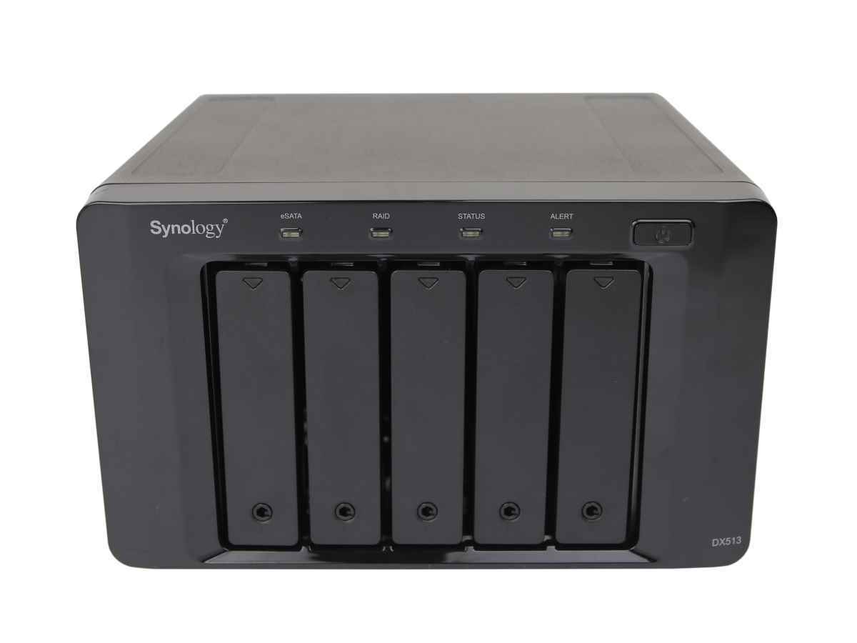 Synology NAS Expansion Unit DX513 5 Bay 3.5" / 2.5" Without HDD + Caddys