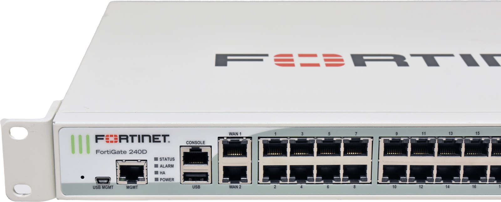 Fortinet FortiGate 240D FG-240D 40-Port RJ-45 GE 2x WAN RJ-45 GE 2x SFP GE