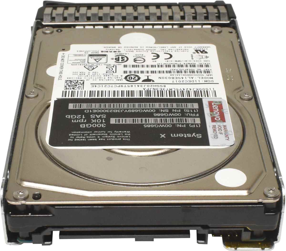IBM Lenovo Toshiba 300GB 2.5" 10K 12G SAS HDD Festplatte AL14SEB030N 00WG686 + Rahmen IBM Lenovo Toshiba 300GB 2.5" 10K 12G SAS HDD Festplatte AL14SEB030N 00WG686 + Rahmen