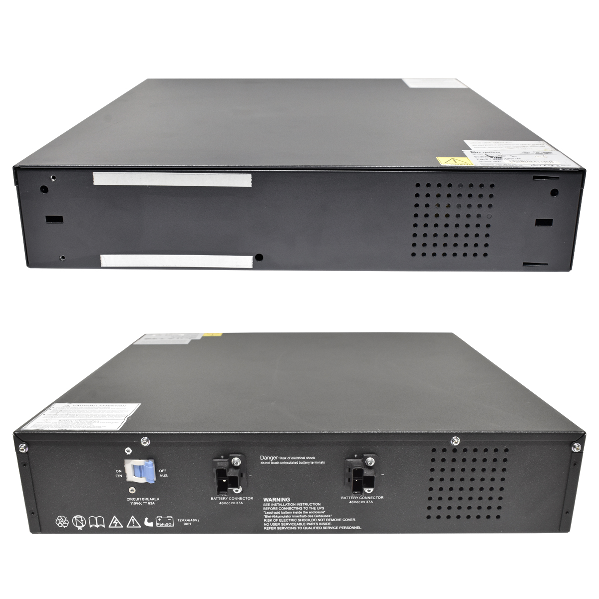 Vertiv Liebert GXT4-48VBatte ext. battery cabinet 40A 9 Ah 12V no Front panel Vertiv Liebert GXT4-48VBatte ext. battery cabinet 40A 9 Ah 12V no Front panel