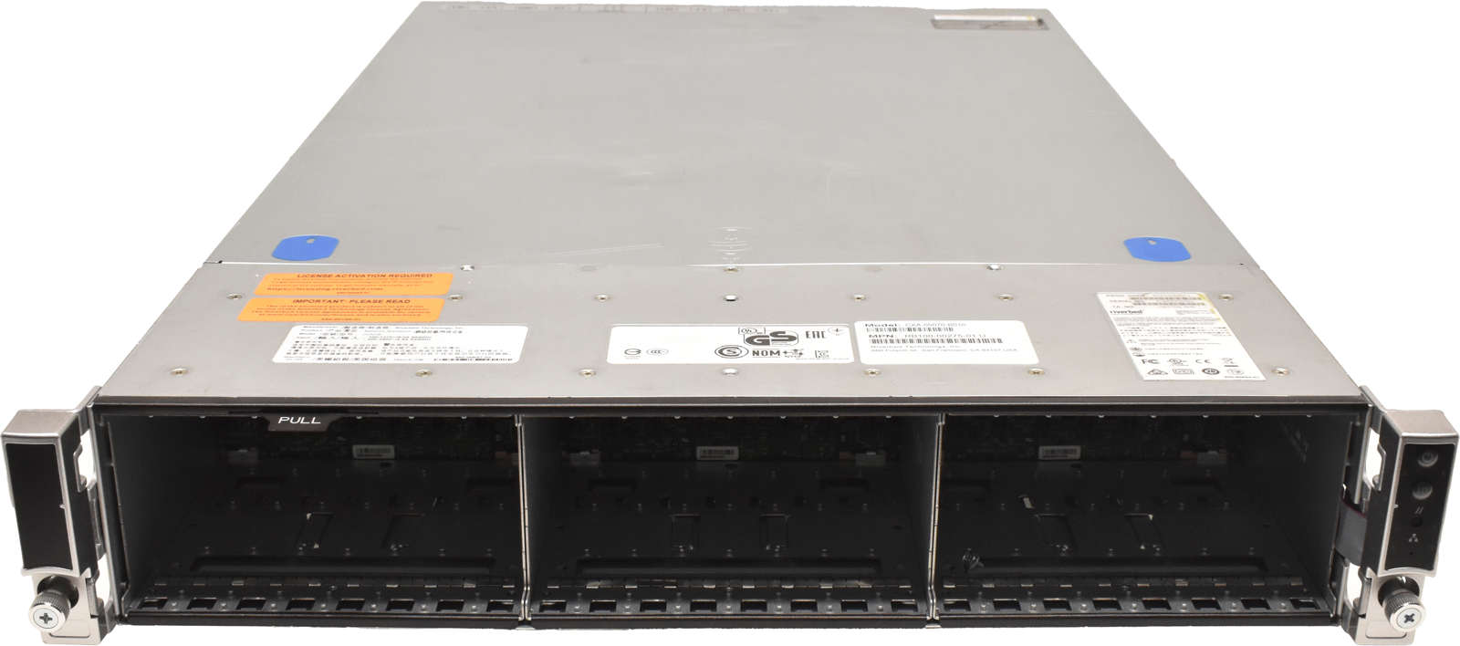 Riverbed-CXA-05070-B010-Server-2x-E5-2630-v2-2-6GH-001.jpg Riverbed CXA-05070-B010 Server 2x E5-2630 v2 2.6GHz 6C 24GB DDR3 RAM 24x 2.5Zoll