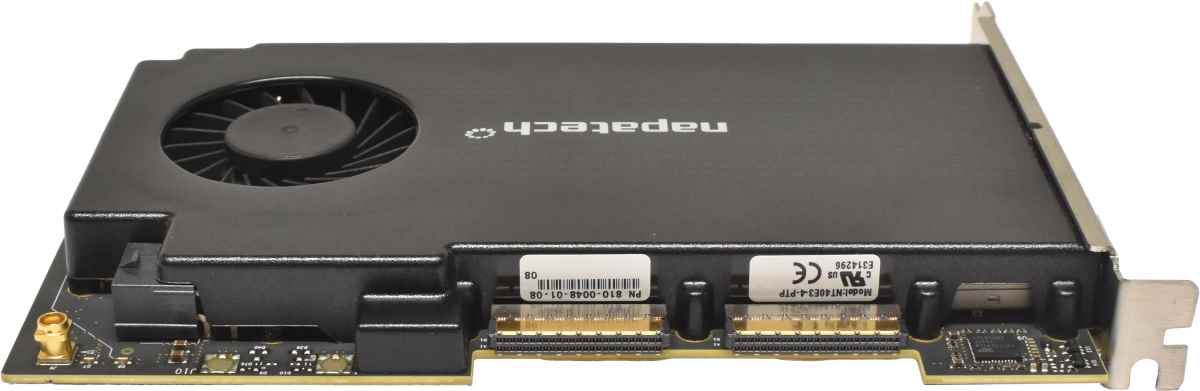 NAPATECH NetScout NT40E3-4-PTP 4-Port 10GbE PCI-Express x8  Capture and Analysis Network Adapter
