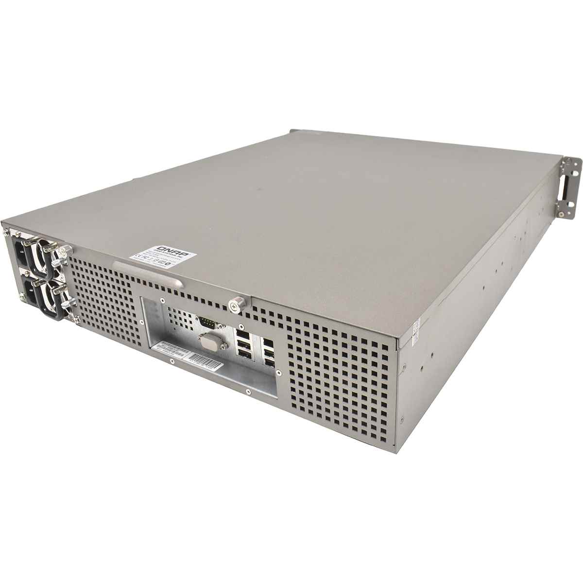 QNAP TS-809U 8-Bay NAS Server C2D 2.8GHz 2GB DDR2 RAM no HDDs Rack Ears