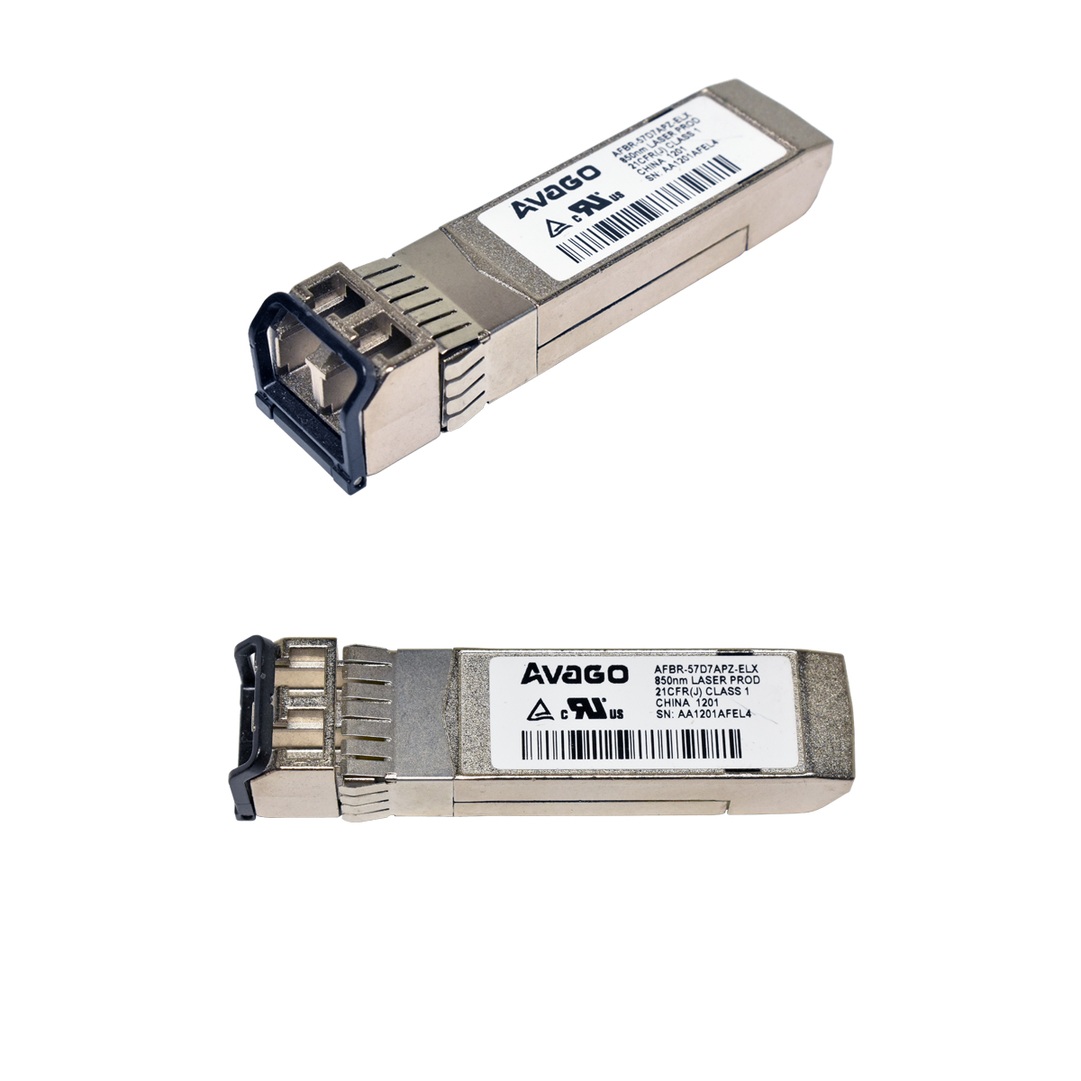 Avago AFBR-57D7APZ-ELX 8.5G 850nm Mini GBIC SFP+ Transceiver Avago AFBR-57D7APZ-ELX 8.5G 850nm Mini GBIC SFP+ Transceiver