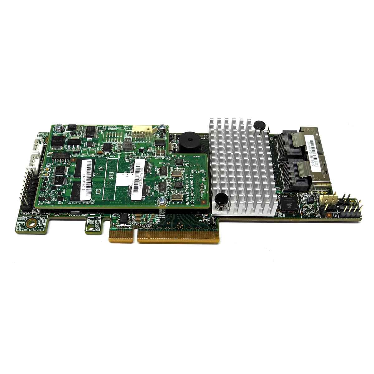 LSI MR SAS 9266-8i Dual-Port 6Gb PCIe x8 SAS/SATA RAID Controller L3-25413-16B