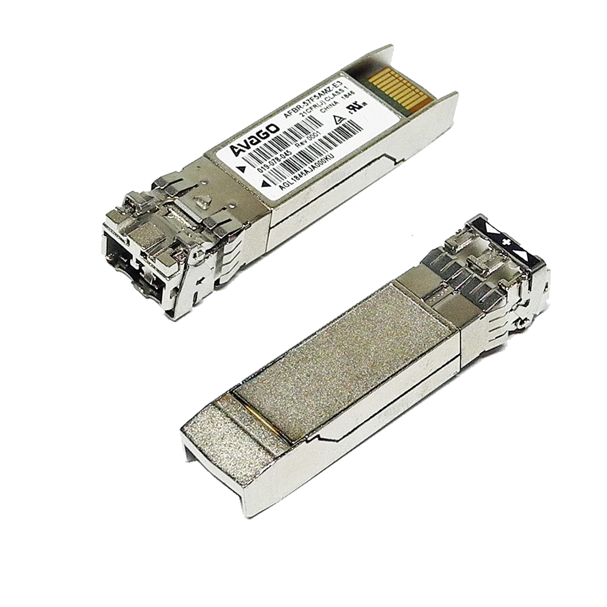 AVAGO AFBR-57F5AMZ-E3 EMC 16Gb FC SFP+ SWL 850 nm Transceiver 019-078-045 AVAGO AFBR-57F5AMZ-E3 EMC 16Gb FC SFP+ SWL 850 nm Transceiver 019-078-045
