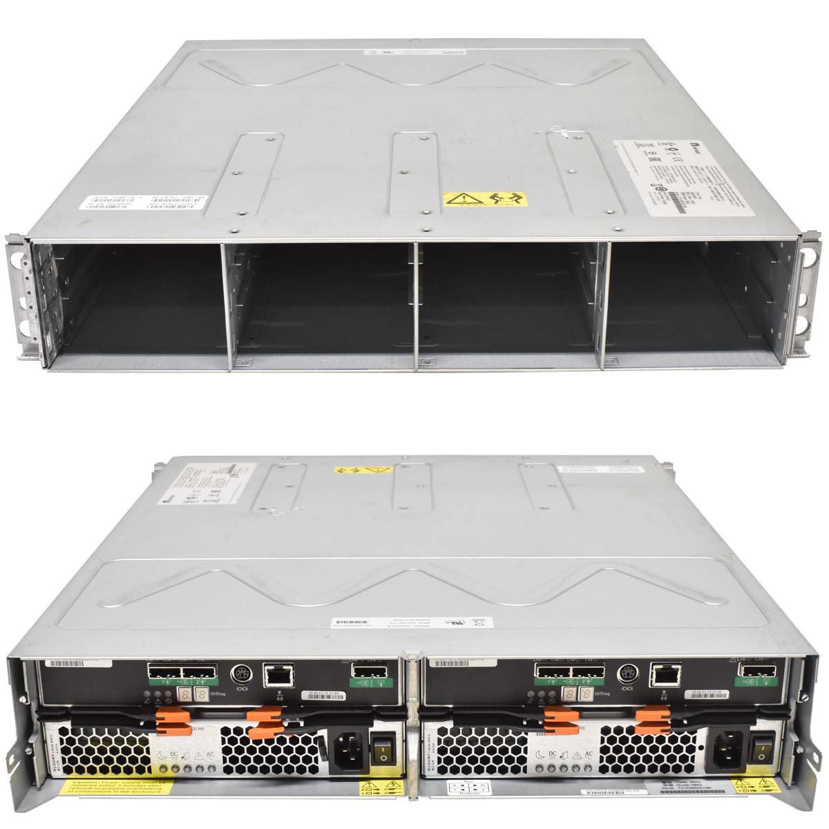 NetApp DE1600 E5512 Expansion 12x 6TB HDD Bay 2x Controller E-X30030A-R6