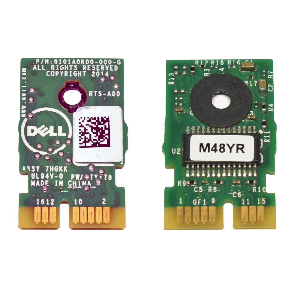 Dell 7HGKK M48YR Trusted Platform Module TPM 2.0 13G PowerEdge T430 T630 R430 R530 R630 R730