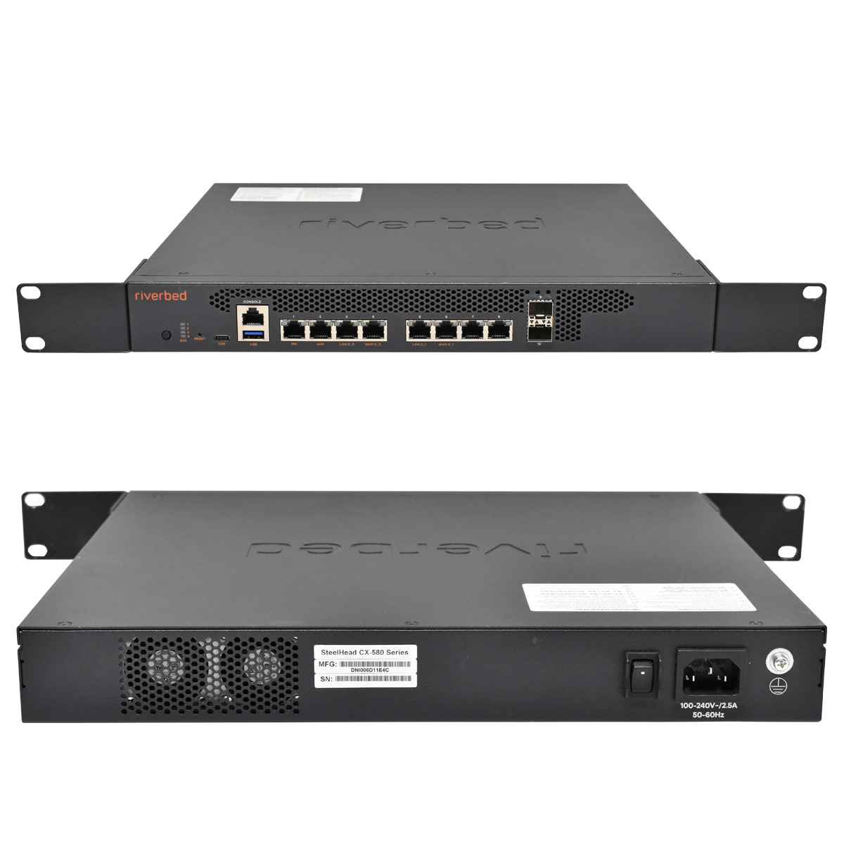 Riverbed Steelhead CXA-00580-B110 RB 100-00121-01 D WAN-Optimierungs-Appliance Server Riverbed Steelhead CXA-00580-B110 RB 100-00121-01 D WAN-Optimierungs-Appliance Server