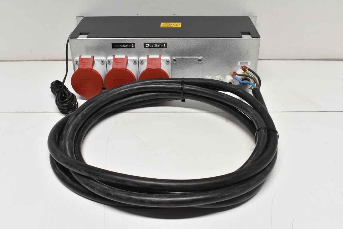 MEGWARE RackSecure PDU 3U 3x 32A Typ 132002 ohne Steckdosenleiste ohne Stecker