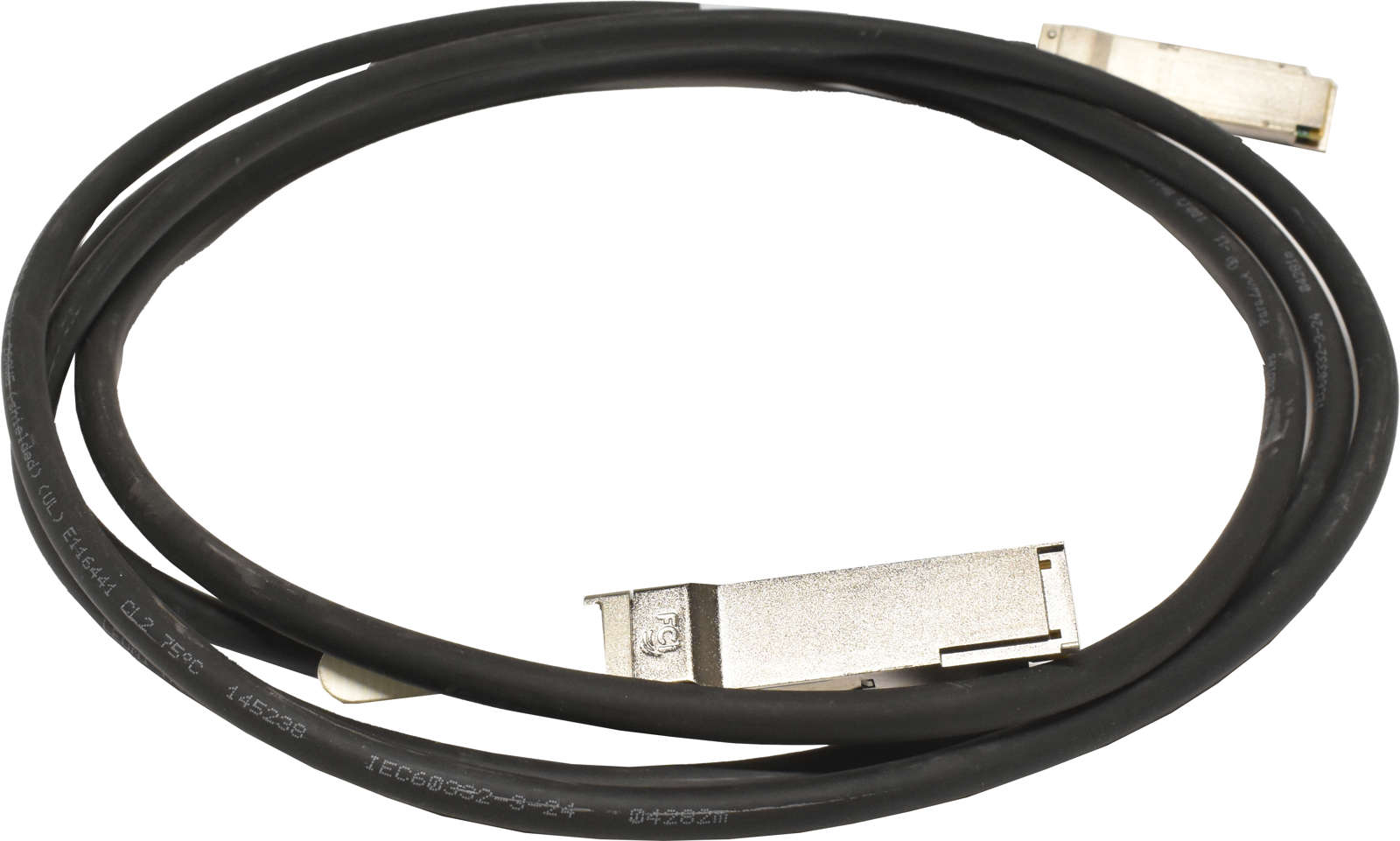Amphenol-FCI-Datenkabel-3m-QSFP-QSFP-30AWG-1009308-002.jpg Amphenol FCI Datenkabel 3m QSFP+ / QSFP+ 30AWG 10093084-3030HFLF