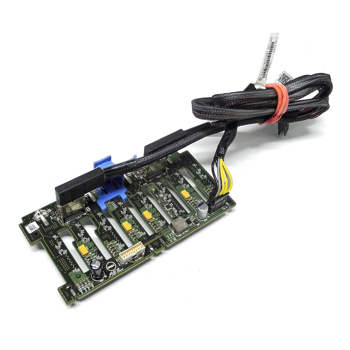 DELL-PowerEdge-R720-R820-8x2-5-SAS-Backplane-022FY-001.jpg DELL PowerEdge R720 R820 8x2.5" SAS Backplane 022FYP + 2x SAS Kabel +Power Kabel