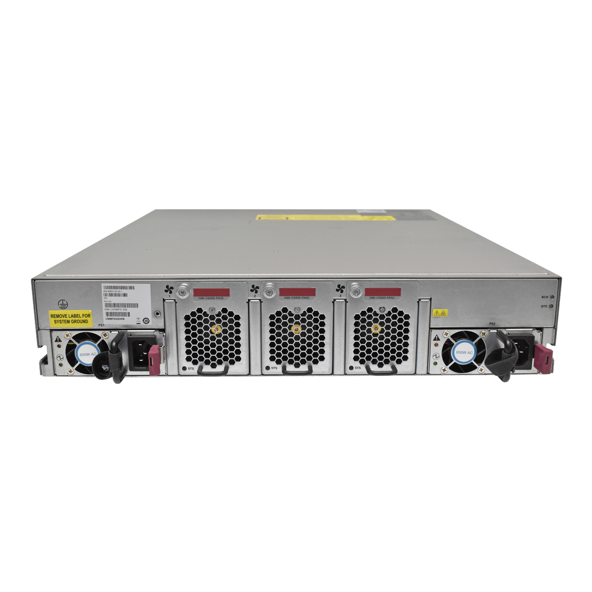 Cisco Nexus N9K-C9396PX 48-Port SFP+ 10GE Switch + Modul N9K-M12PQ 12 x 40G QSFP+ Rack Ears Cisco Nexus N9K-C9396PX 48-Port SFP+ 10GE Switch + Modul N9K-M12PQ 12 x 40G QSFP+ Rack Ears