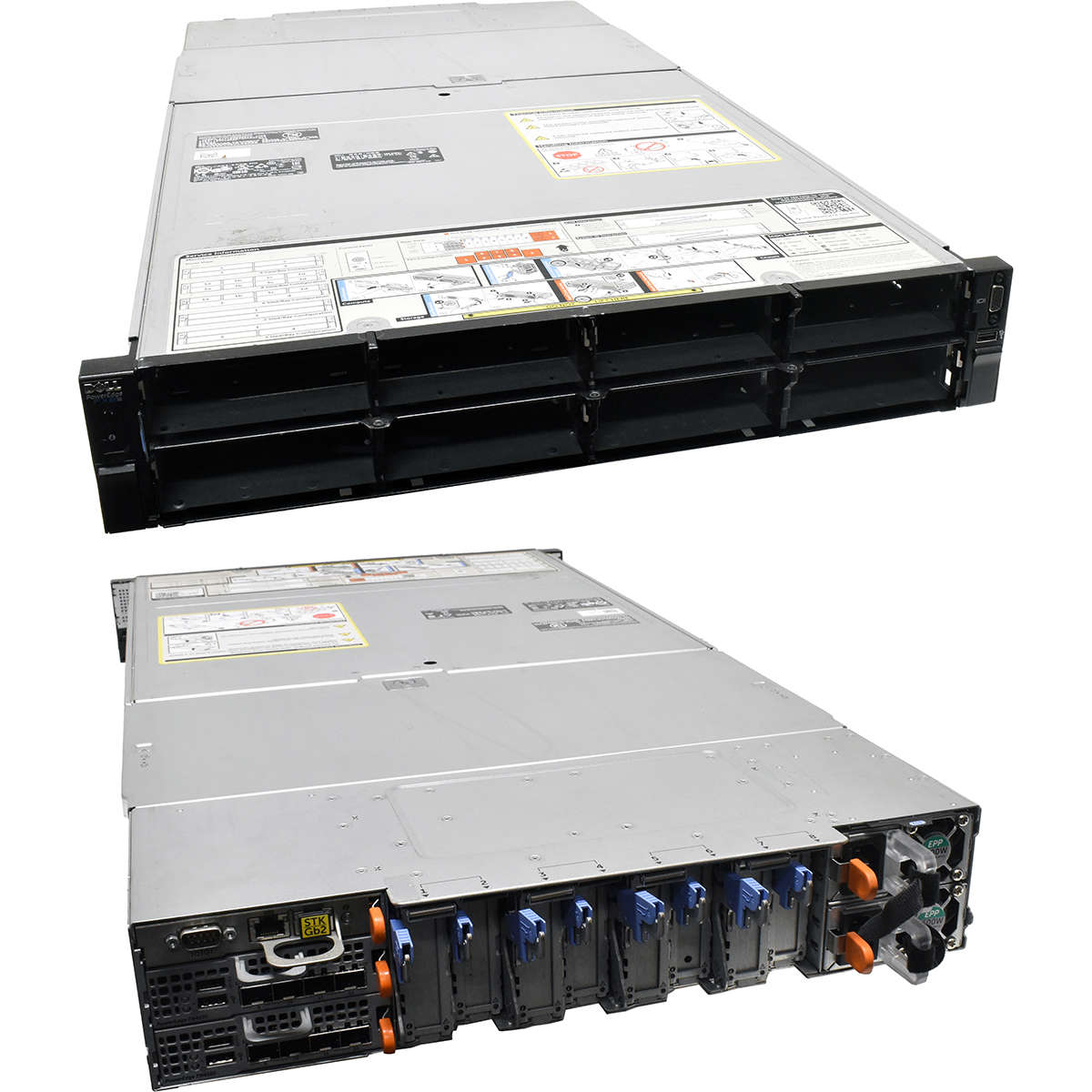 Dell-PowerEdge-FX2s-Rack-Server-0XHNMX-CMC-2x-FN41-006.jpg Dell PowerEdge FX2s Rack Server 0XHNMX CMC 2x FN410S 8x Riser Module 2x PSU