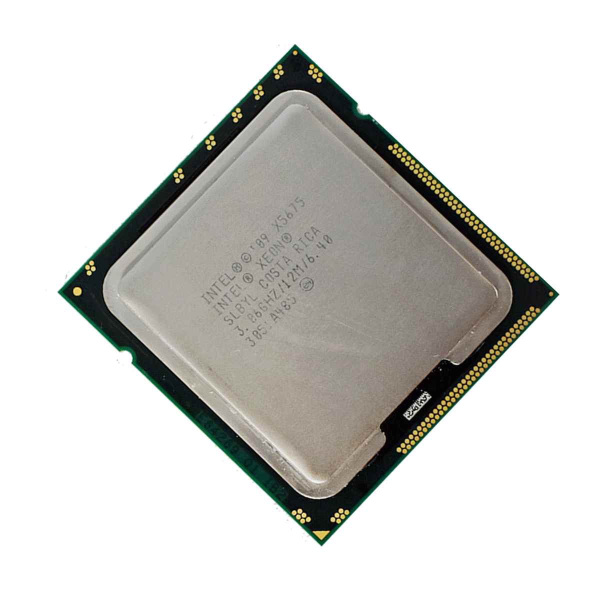 Intel Xeon Processor X5675 12MB Cache, 3,06 GHz Six Core FC LGA 1366 P/N SLBYL Intel Xeon Processor X5675 12MB Cache, 3,06 GHz Six Core FC LGA 1366 P/N SLBYL