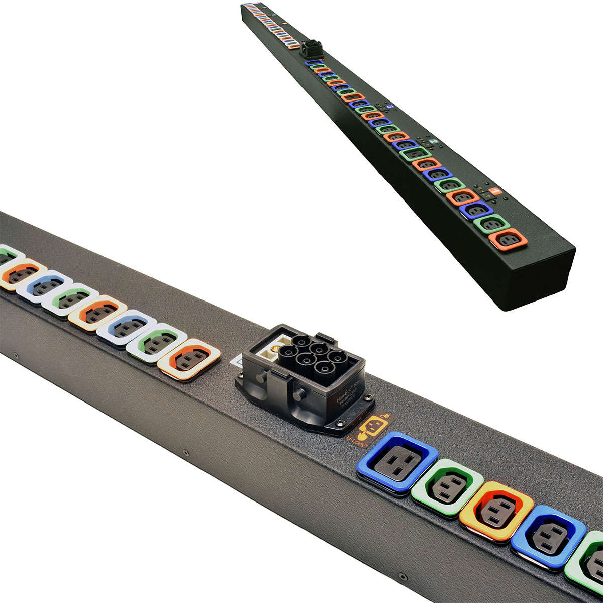 Geist DU00X5W1-48MI17-0H02A9J00-S-A 42xC13 6xC19 PDU 24A 32A 40A