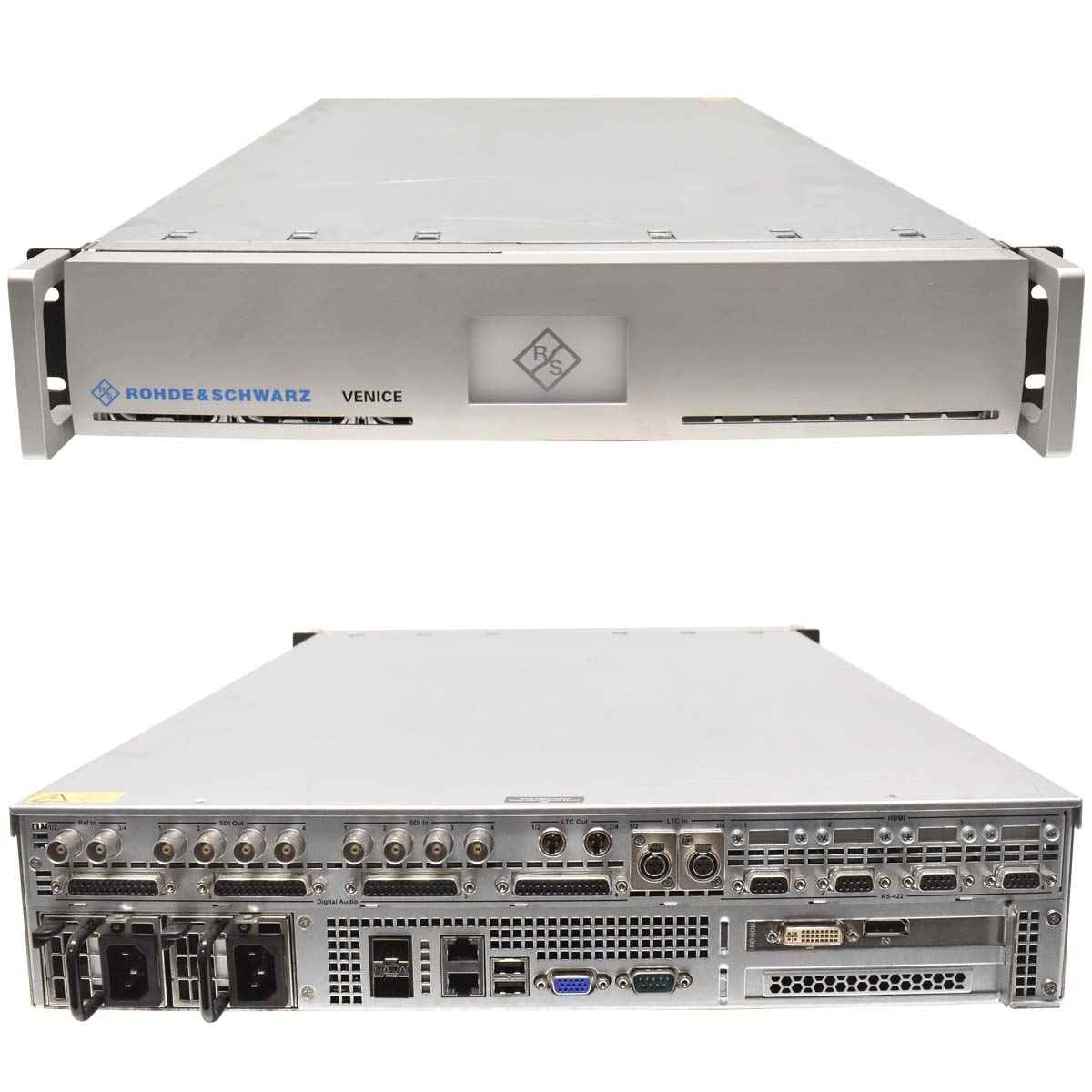 Rohde Schwarz Venice 2U 4 chan Video Management Server SDI LTC no OS no Licinse Rohde Schwarz Venice 2U 4 chan Video Management Server SDI LTC no OS no Licinse