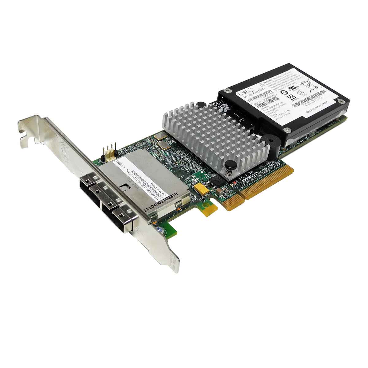 IBM ServeRAID M5025 6 Gb/s 512MB Cache RAID Controller 46C8931 46M0854 + BBU IBM ServeRAID M5025 6 Gb/s 512MB Cache RAID Controller 46C8931 46M0854 + BBU