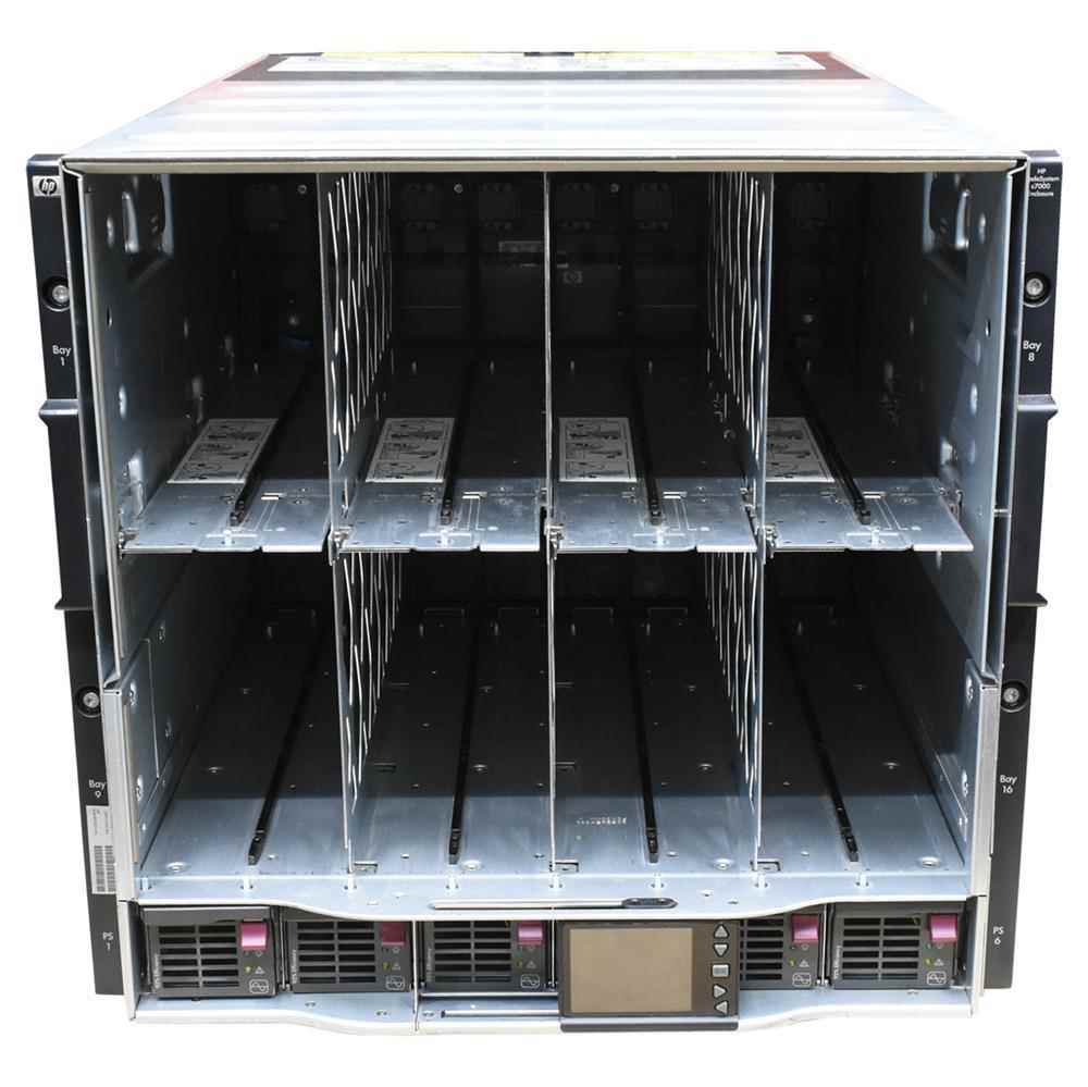 HP BladeSystem c7000 Enclosure 403321-B21 Chassis 1x 519346-001 2x 503826-001 HP BladeSystem c7000 Enclosure 403323-B21 Chassis 408316-001