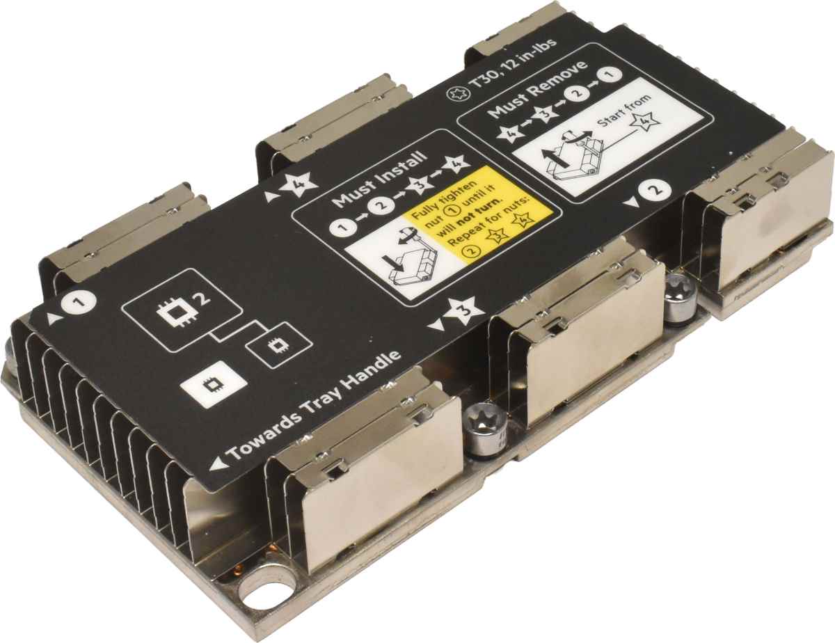 HP CPU Heatsink / Kühler für ProLiant XL170r, XL190r G10 879852-001 869837-001