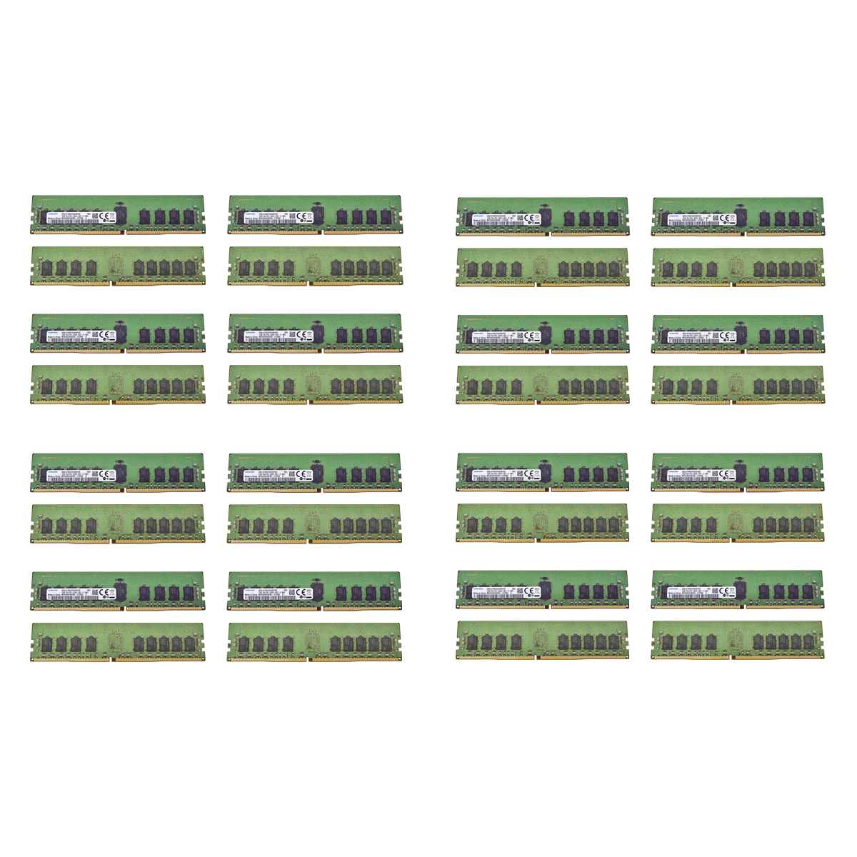 256GB RAM Samsung 16x16GB 1Rx4 PC4-2666V -R DDR4 RAM M393A2K40CB2-CTD