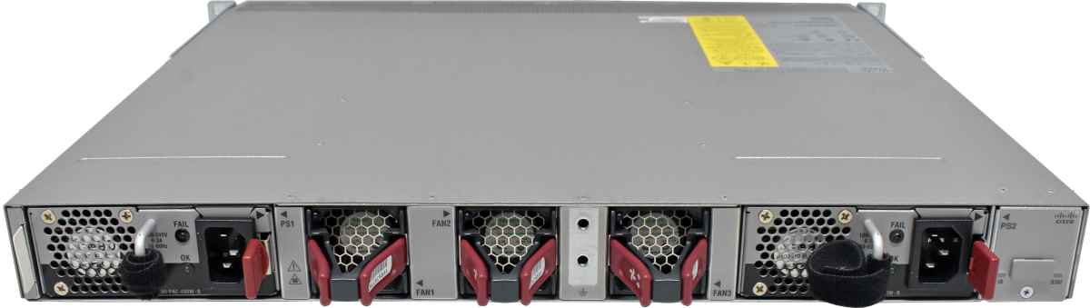 Cisco Nexus 2348TQ Fabric Extender N2K-C2348TQ-10G-E 2x PSU Exhaust Rack Ears
