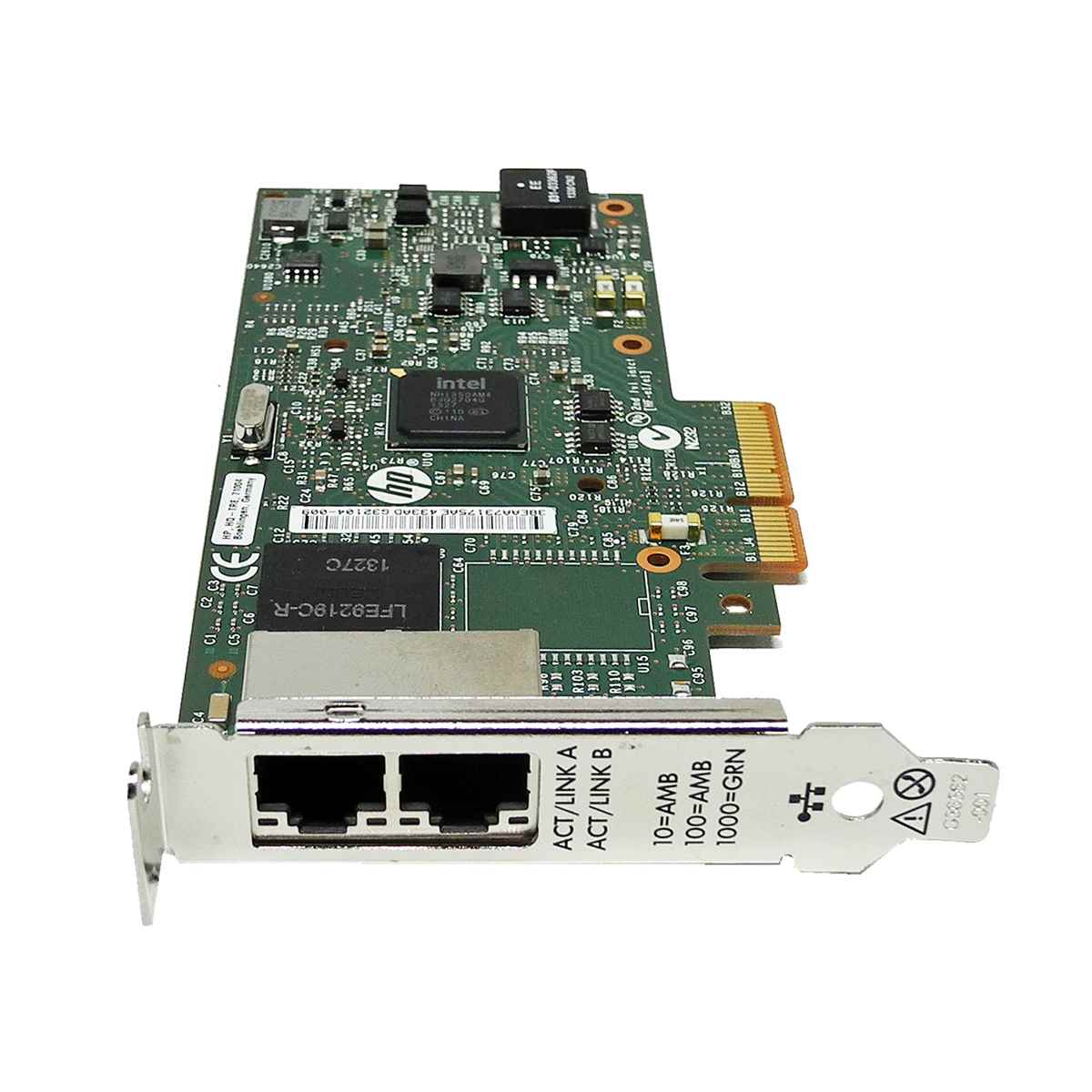 HP 361T Dual-Port Gigabit Network Adapter 452495-001 656241-001 LP HP 361T Dual-Port Gigabit Network Adapter 452495-001 656241-001 LP