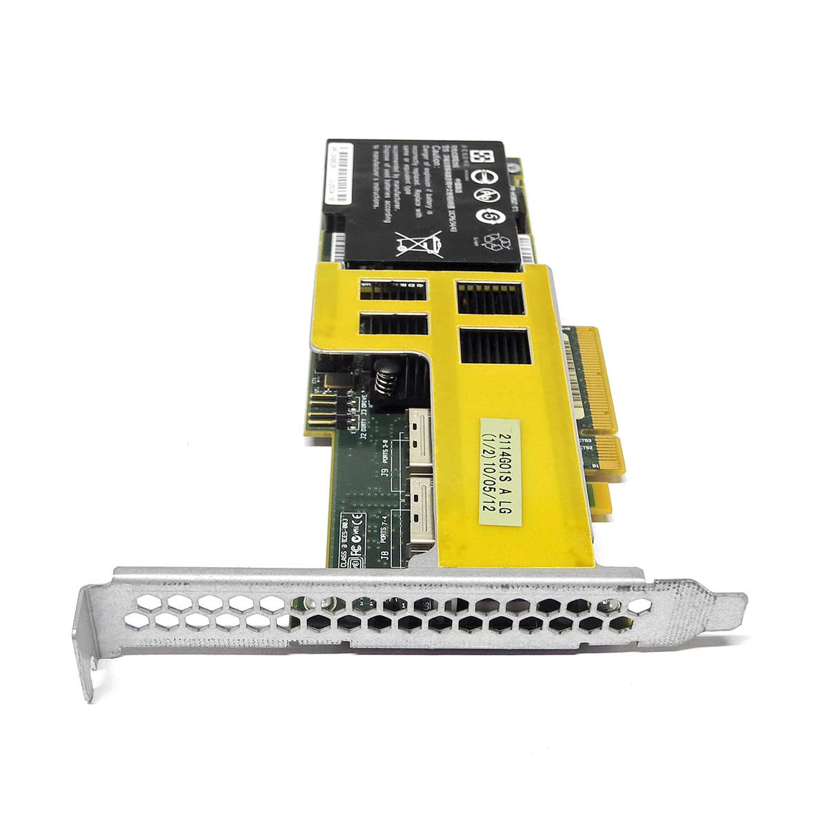 LSI-MR-SAS-8708EM2-3-Gb-s-PCIe-x8-RAID-Controller-003.jpg LSI MR SAS 8708EM2 3 Gb/s PCIe x8 RAID Controller L3-01144-10A +BBU FP