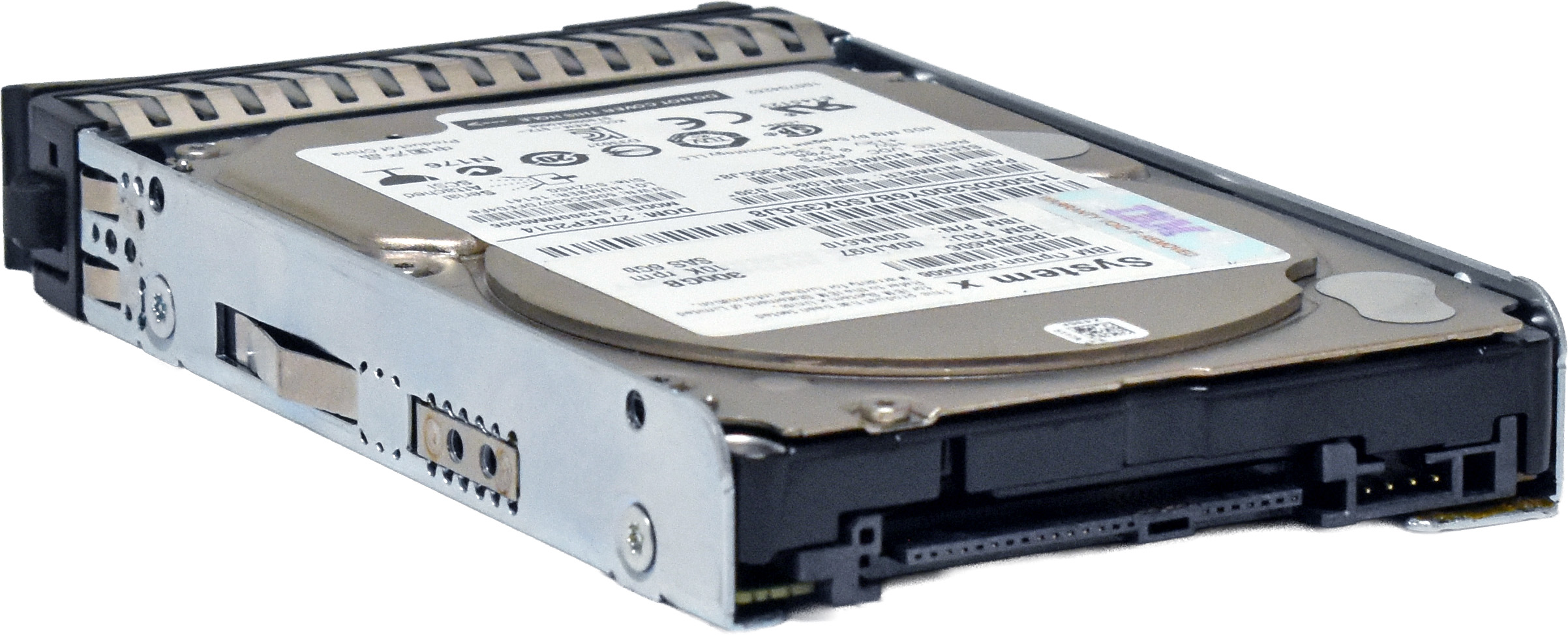 IBM Lenovo 300GB 2.5“ 10K 6G SAS HDD 00AJ097 +Caddy